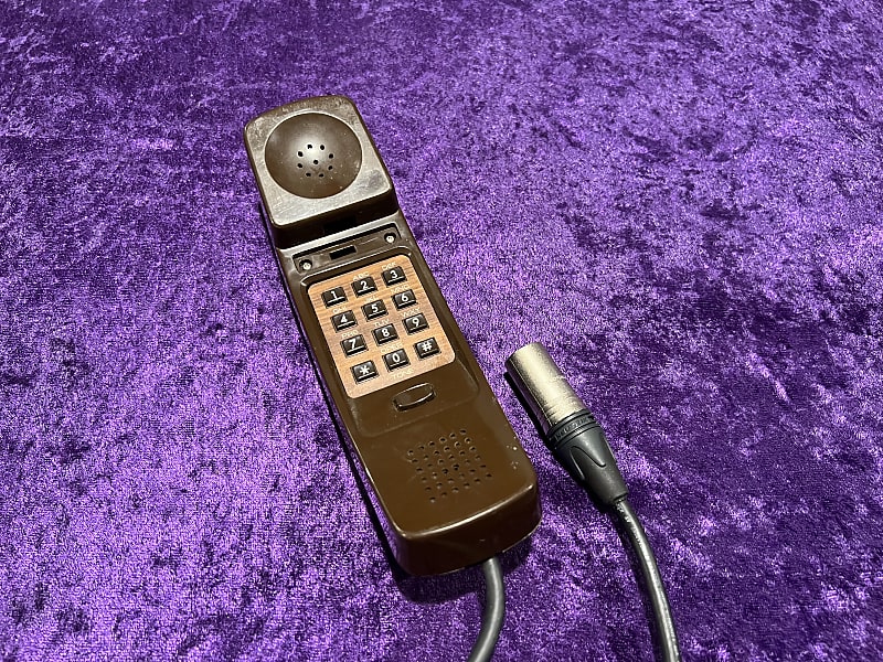 Unbranded Telephone Microphone 80s | Reverb