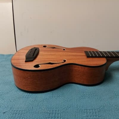 Hadean Acoustic Electric Bass Ukulele UKB-23 FH Body For Project No Hardware (A) image 10