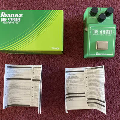 Ibanez TS808 with Analogman True Vintage Mod - 2009 - Green image 1