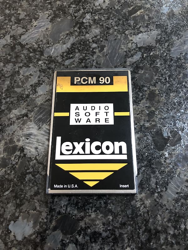 Lexicon PCM90 algorithm card Reverb