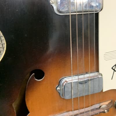 Kay Archtop Electric 60s needs work image 7