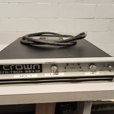 Crown Macro tech 3600 VZ Power Amplifier | Reverb