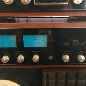 McIntosh Amp & Preamp with JBL L100 Speakers & Dual Turntable McIntosh Preamp - MX114 / AMP - MC2505 image 3