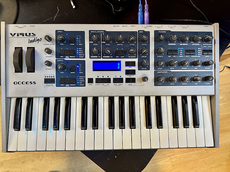 Access Virus Indigo 37-Key Digital Synthesizer 2010s - White image 1