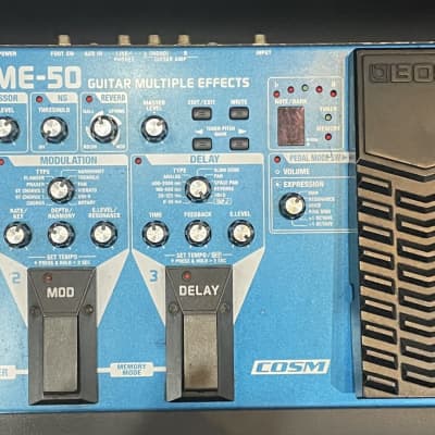 Reverb.com listing, price, conditions, and images for boss-me-50-guitar-multiple-effects