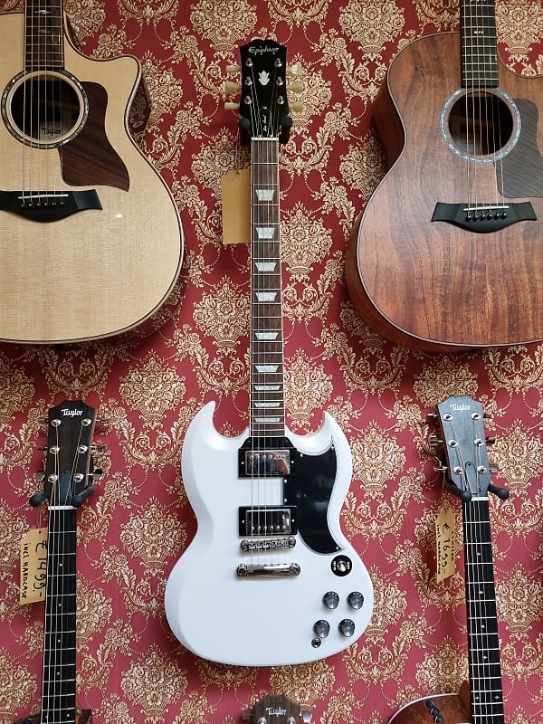 Epiphone Inspired by Gibson 1961 Les Paul SG Standard 2022 Classic White