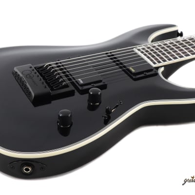 ESP LTD MH-1007 EverTune 7-String EMG Guitar – Black image 9