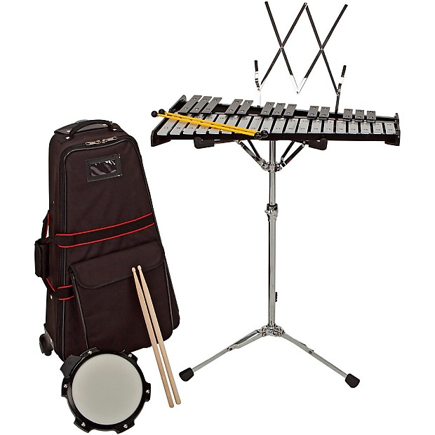 Sound Percussion Labs BK1R 2-1/2 Octave Bell Kit with Rolling Cart image 1