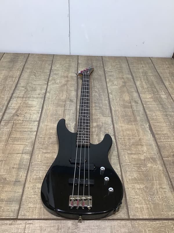 Fernandes PJS-40 1980s Black Japan made Charvel-like bass