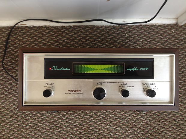 値下可PIONEER REVERBERATION AMPLIFER SR-70 Pioneer SR-202W Reverberation Reverb Amplifier for sale