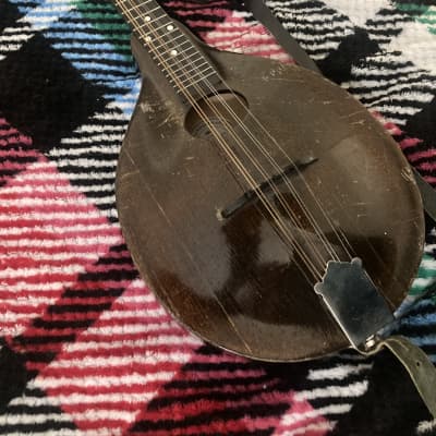 Gibson A-Junior Mandolin 1920's - Chocolate image 13