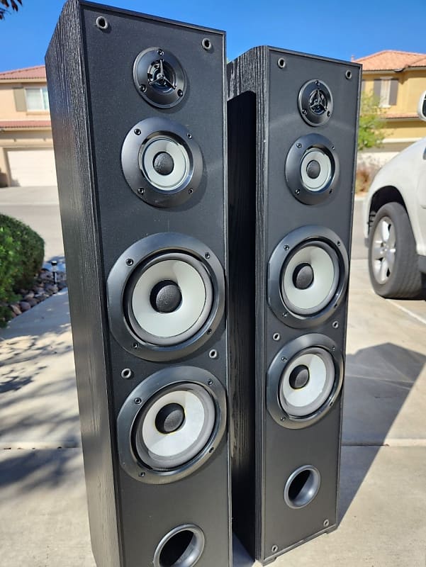 Sony Sony SS-F6000 Floorstanding 4-Way Speakers (Pair, Black