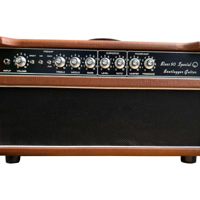 Bootlegger Guitar Blues 50 Dumble Clone Head 2023 Hand Wired Tube Amp image 5