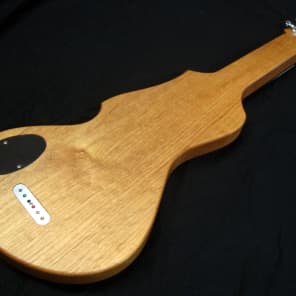 Rukavina 6 String Lapsteel Guitar with P-90 - Wenge / Snakewood - 24" Scale Length image 5