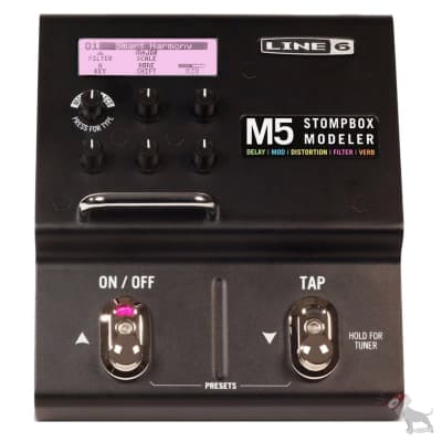 Line 6 M5 Stompbox Modeler Digital Guitar Multi-Effects Distortion Reverb Pedal image 4