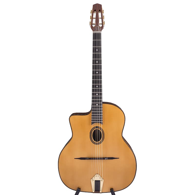 Anton Sandner Favino Gypsy Jazz-Gitarre 2023/ Nr.11 LFM1L Linkshänder-Modell image 1
