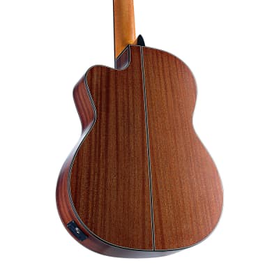 Angel Lopez Eresma series, E/A Classical guitar cutaway w/ solid cedar top image 6