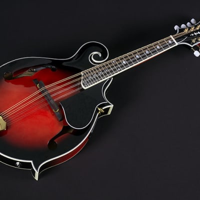 Washburn M3SWETWRK Americana Series Florentine F-Style Acoustic-Electric Mandolin w/Hard Case image 3