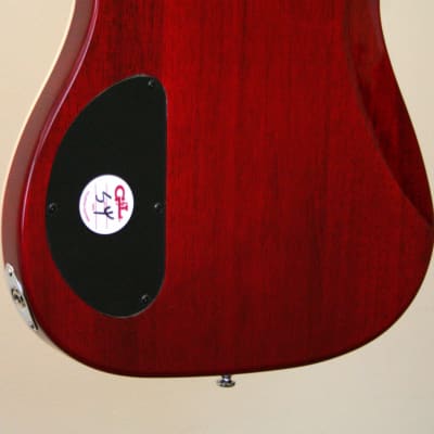 G&L Tribute ASAT Deluxe Carved Top, Transparent Red image 8