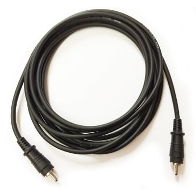 Whirlwind M3110 Mono RCA Cable (10 Foot) image 1
