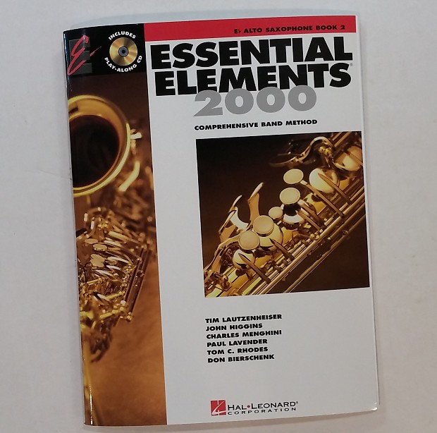 Hal Leonard Essential Elements for Band - Book 2 with EEi: Eb Alto Saxophone image 1
