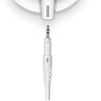 Audio-Technica ATH-M50x-WH Professional Studio Monitor Headphones 2010s - White image 3