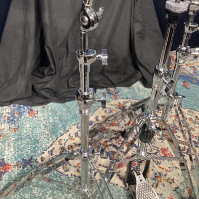 Mapex 500 Series 3-Piece Cymbal Stand Set 2000s - Chrome image 3