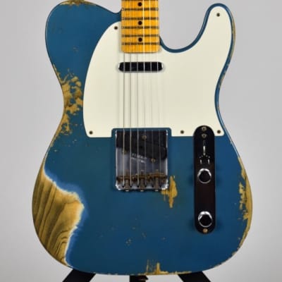 Fender Custom Shop Limited Edition '58 Telecaster - Heavy Relic, Aged Lake Placid Blue image 1