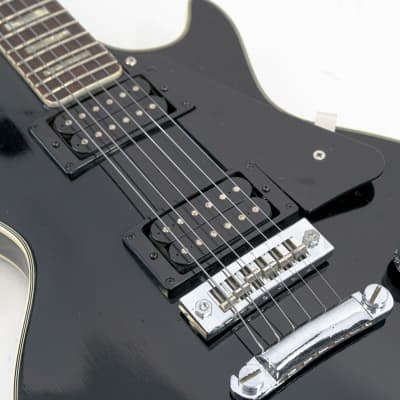 Hondo II Les Paul Custom Style Electric Guitar w/ Locking Sperzel Tuners, Gibson Harmonica Bridge, OHSC image 4