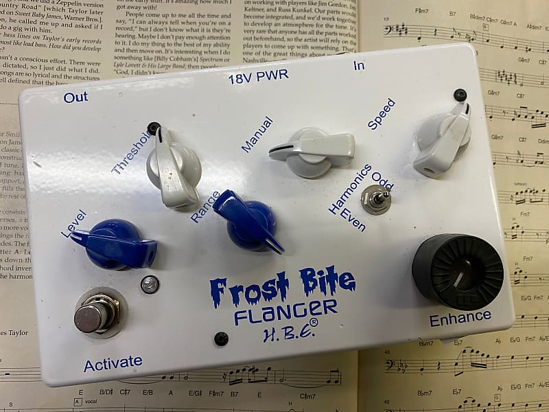 HBE Frost Bite Flanger Pedal | 18v