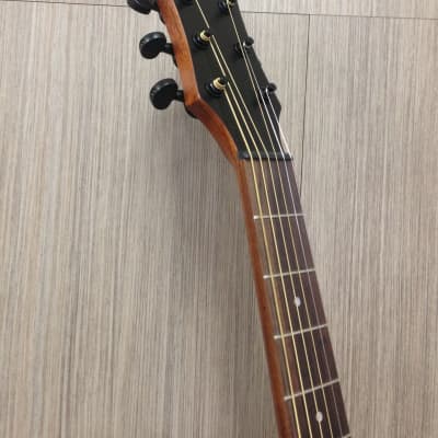 Klema K300DC-CE Satin / Natural Solid Cedar Top,Dreadnought Acoustic Guitar,Cutaway,EQ+ Gig Bag image 11