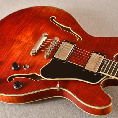 Eastman T59/V Thinline Archtop Electric Guitar Classic Antique Varnish - NEW 2023 image 4
