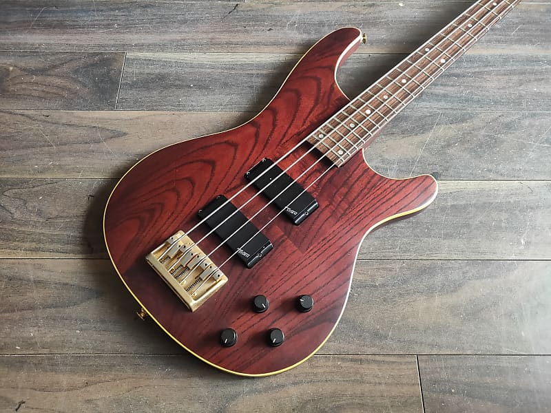 1991 Greco Japan PS-850 Pegasus Bass (Dark Brown Ash) | Reverb Norway