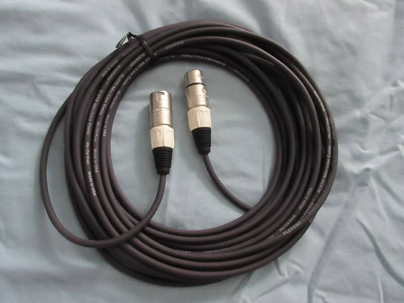 35' Flexygy Mic / Line Cable w/ Neutrik Ends Reverb