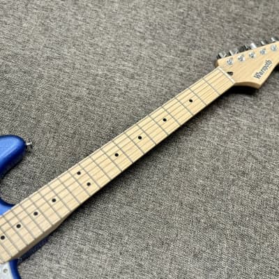 Stratocaster Partscaster, Metallic Blue (Stratosphere, Mighty Mite, Warmoth, DiMarzio) image 5