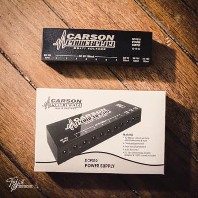 Carson DCPS10 Filtered Pedal Power Supply (new) for sale