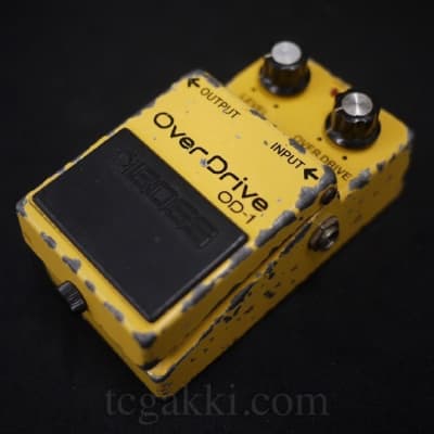 Boss OD 1 Over Drive JAPAN JRC4558DX | Reverb