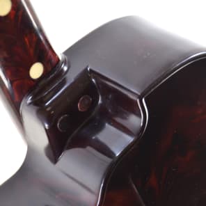Vintage 1950s Maccaferri G30 Decorated Archtop Plastic