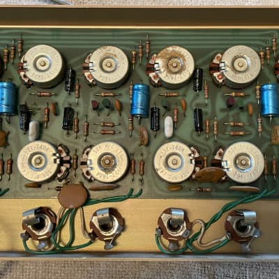 1974 Peavey Standard PA Mixer Amp Faceplate For Parts / Repair Switchcraft Jacks + CTS Pots Vintage Electronics image 10