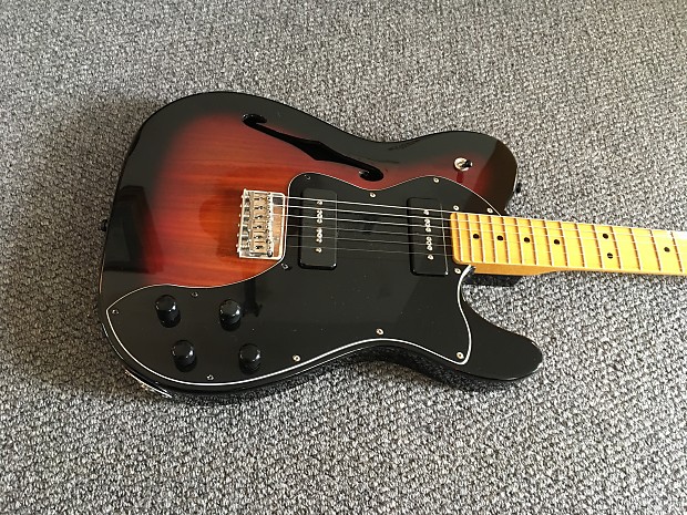 Fender modern shop player thinline deluxe