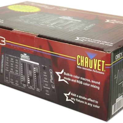 Chauvet DJ Obey 3 Universal Dmx 512 Controller With 3 Channels image 5