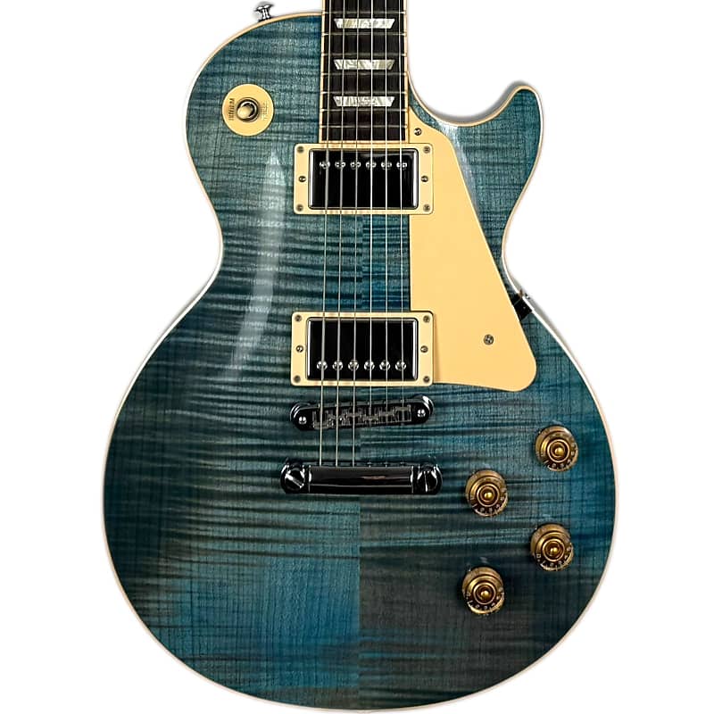 ゆ*ち様 Gibson Les Paul Traditional Ocean B Gibson Les Paul Traditional - Ocean Blue | Sweetwater