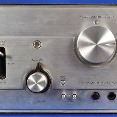 Luxman C-1000 Stereo Preamplifier Preamp Control Center HiFi Component image 5