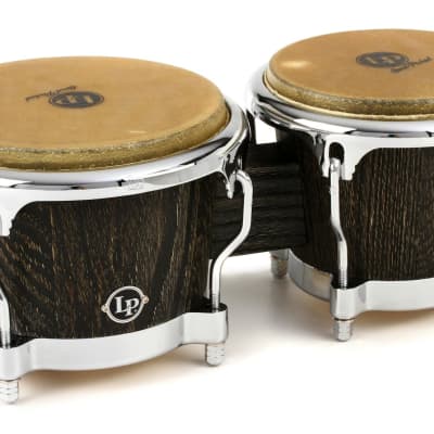 Latin Percussion Uptown Series Bongos - Sculpted Ash  Bundle with Latin Percussion Ultra-Tek Touring Series Bongo Bag image 3