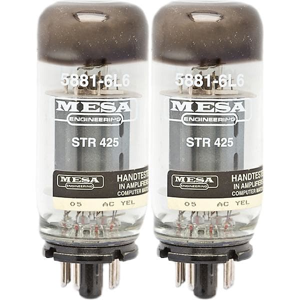 Mesa Boogie 5881 6L6 STR 425 Matched Duet Power Tubes image 1