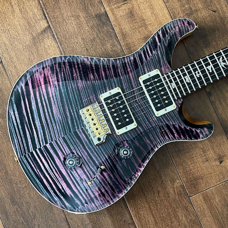 PRS Custom 24 Electric Guitar Purple Iris Hybrid Package 10-Top 0351197 image 1