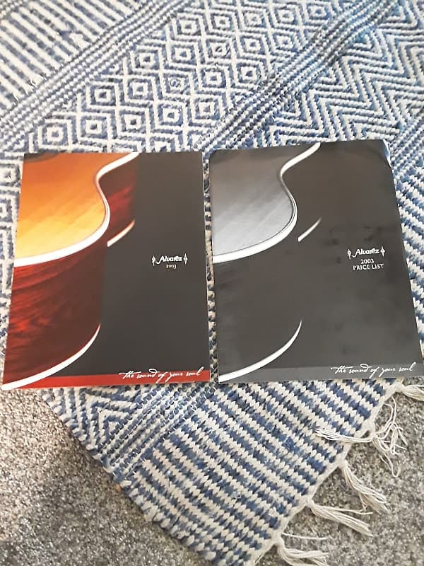 Alvarez Catalog And Price List 2003 Paper Reverb