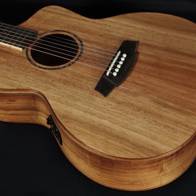 Cole Clark SAN1EC-BLBL Blackwood Acoustic Electric Guitar w/ Gig Bag image 6