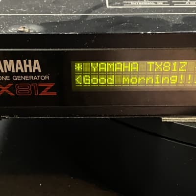 Buy used 1988 • Yamaha TX81Z Rackmount FM Tone Generator DX11 DX21 DX27