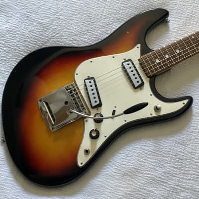 1970's Lyle 1802T Sunburst Electric Guitar Like Epiphone ET-270 Cobain MIJ Matsumoku Japan for sale